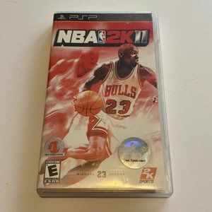 Sony PSP - NBA 2K11 Michael Jordan Cover Video Game (CIB) Collectors Item